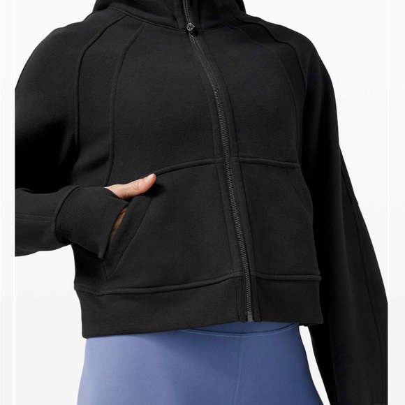 Lululemon Scuba Oversized Full Zip black size XS/S - Picture 6 of 7